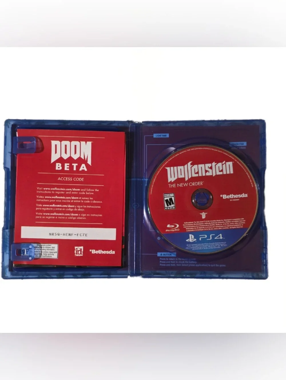 Bethesda Wolfenstein: The New Order Pre-Owned - PS4 - FAST SHIPPING